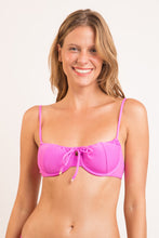 Load image into Gallery viewer, Gallery: Rio De Sol Haut Top Vita-Pink Balconet-Tie
