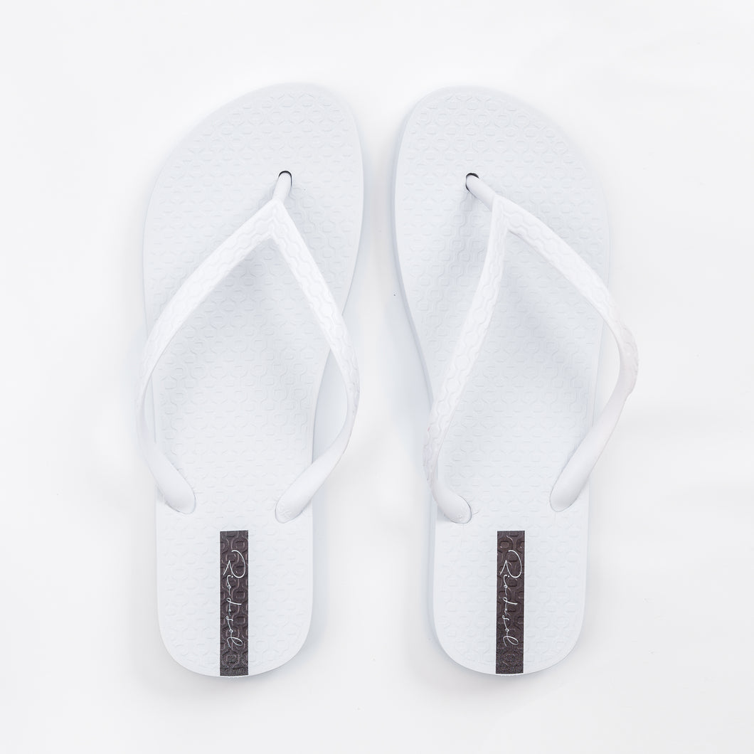 Product Front: Rio De Sol Tongs White Slim