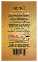 Load image into Gallery viewer, Product Back: Tevi Solaire Monoi Superbronzant Vanille 120Ml
