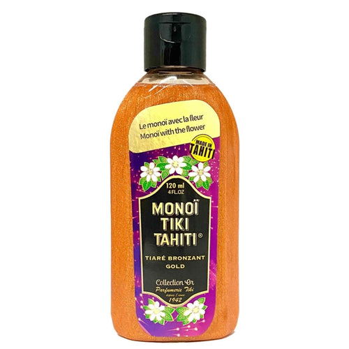 Product Front: Tiki Solaire Monoi Tiki Tiare Gold Sun 120Ml