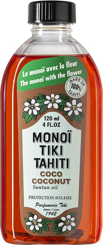 Product Front: Tiki Solaire Tiki Monoi Coco Spf3 120 Ml