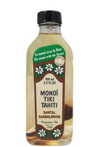 Product Front: Tiki Solaire Tiki Monoi Sandalwood 100Ml