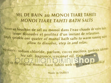 Load image into Gallery viewer, Product Back: Tiki Solaire Tiki Sel De Bain Tiare 125 Gr

