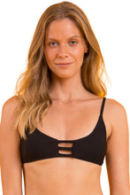 Load image into Gallery viewer, Top Bora-Black Bra-Trio
