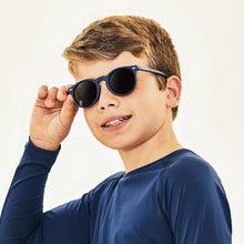 Load image into Gallery viewer, Image 03: Uv Line Lunettes De Soleil Kids Sunglasses Navy Uv400
