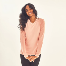 Load image into Gallery viewer, Image 04: Uv Line T-Shirt Longsleeve Sport Fit Solar Rose Upf50+
