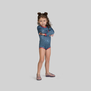 Image 03: Uv Line Maillot De Bain Bébé Macaquinho Baby Listras Upf50+