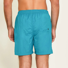 Load image into Gallery viewer, Model Back: Uv Line Bermuda / Short Pour Homme Short Lucca Petroleo Upf50+
