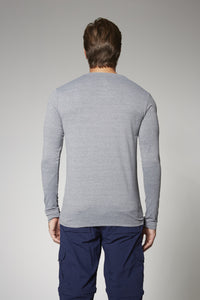 Model Back: Uv Line Fitness Haut Sport Fit Mas Ml Mescla Upf50+