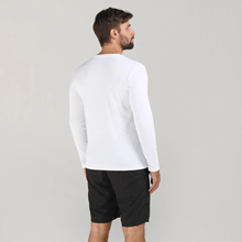 Load image into Gallery viewer, Model Back: Uv Line Fitness Haut Sport Fit Ml Branco Msc
