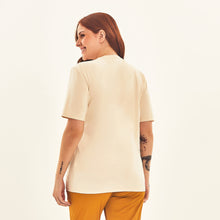 Load image into Gallery viewer, Model Back: Uv Line Fitness Haut T-Shirt Solar Off White Upf50+

