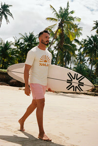 Image 05: Uv Line Fitness Haut T-Shirt Solar Off White Upf50+