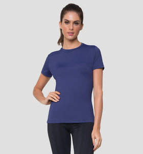 Model Back: Uv Line Fitness Haut Uvpro Br Mc Marinho Fem
