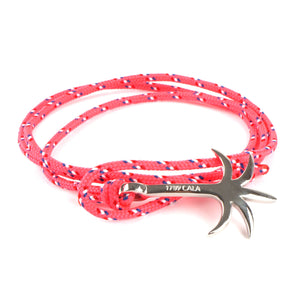 Neon Pink Palm Tree Bracelet