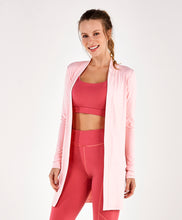 Load image into Gallery viewer, Santorini Rosa Respire Ribbed Cardigan
