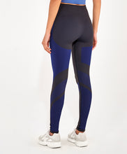 Load image into Gallery viewer, Sem Costura Emana Bicolor Preto Leggings
