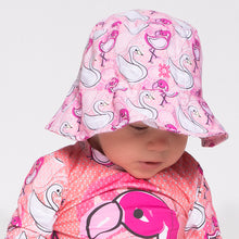 Load image into Gallery viewer, Napoli Flamingo Kids UPF50+ Hat Uv
