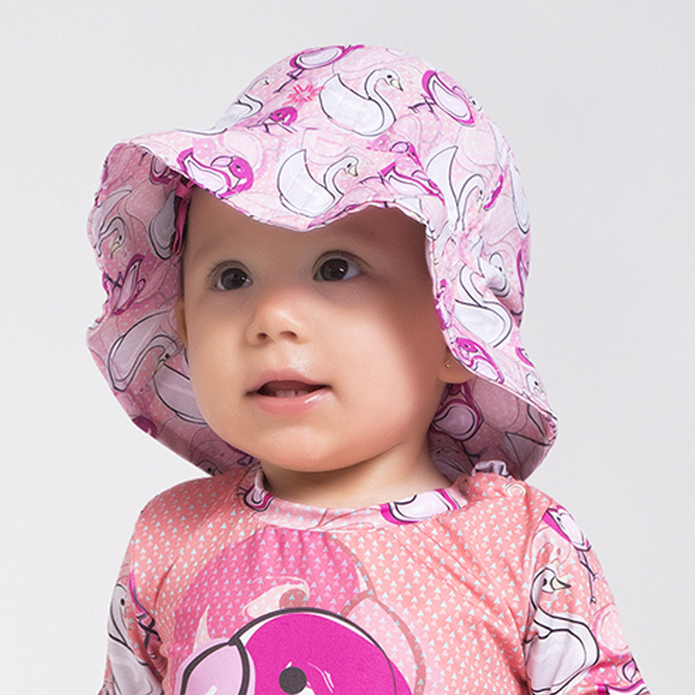 Napoli Flamingo Kids UPF50+ Hat Uv