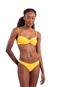 Set Malibu-Yellow Bandeau-Duo Essential