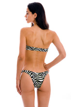 Load image into Gallery viewer, Set Wild-Black Bandeau-Reto High-Leg
