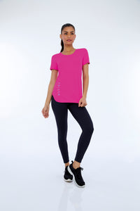 Pink Choque Inspired Skin Fit T-Shirt