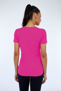 Pink Choque Inspired Skin Fit T-Shirt