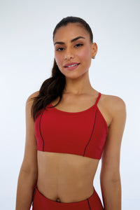 Top Hyper Recortes Atlanta Vermelho Haute Red